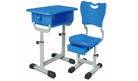 MR-0011塑料課桌椅