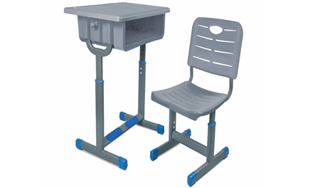 MR-0017塑料課桌椅